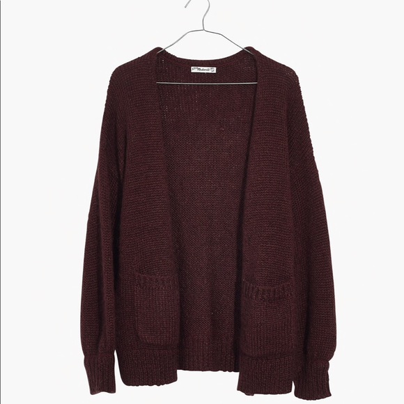 madewell balloon sleeve cardigan sweater XXS - Picture 5 of 8